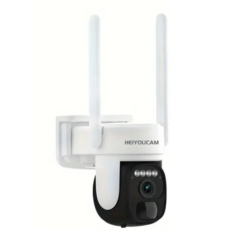 Wireless Outdoor PTZ Solar Security Camera 360°-0