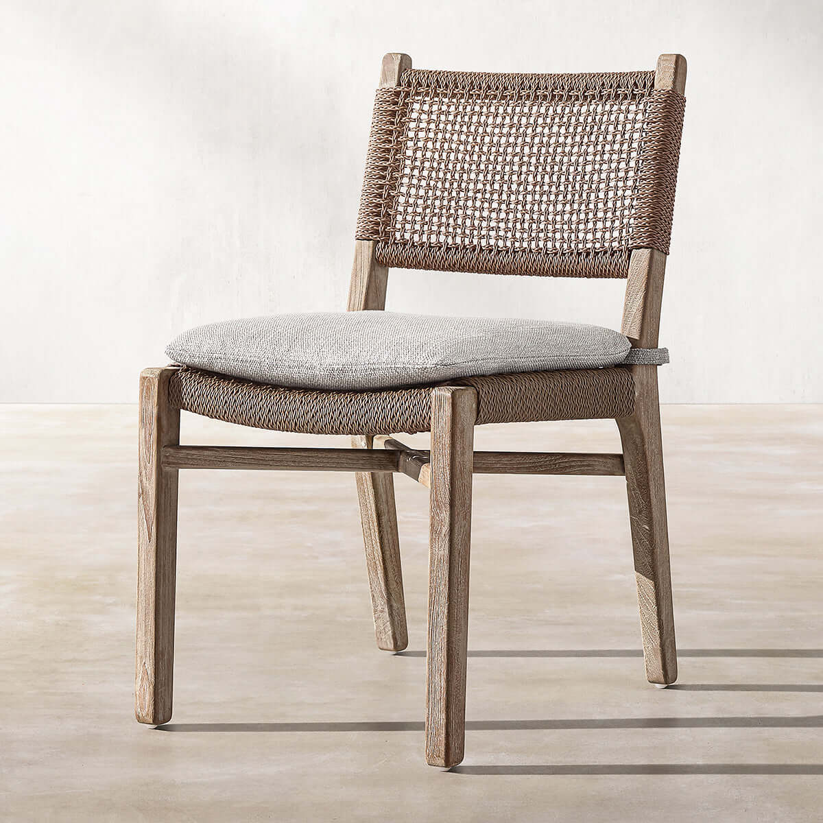 Valan Teak Woven Chair-1