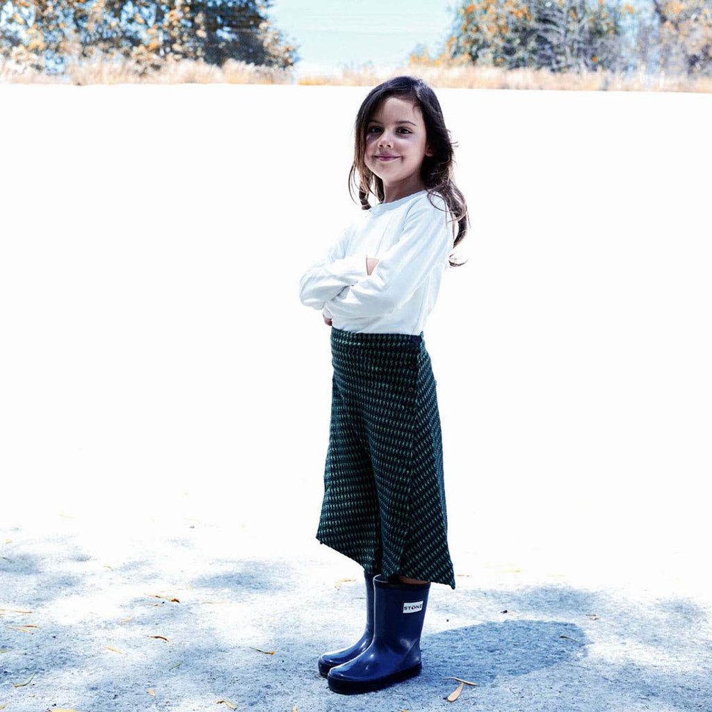 Green Culottes Shorts