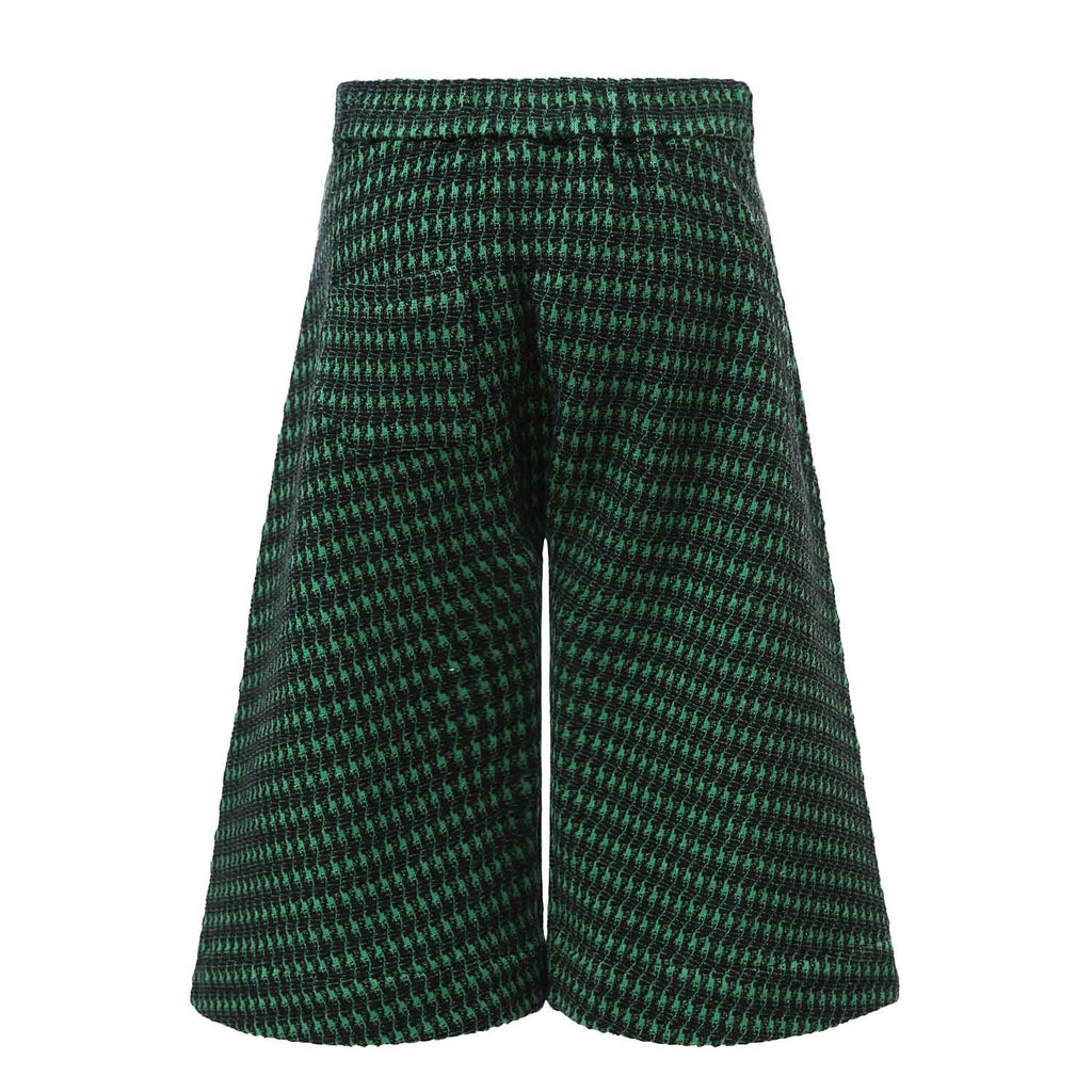 Green Culottes Shorts