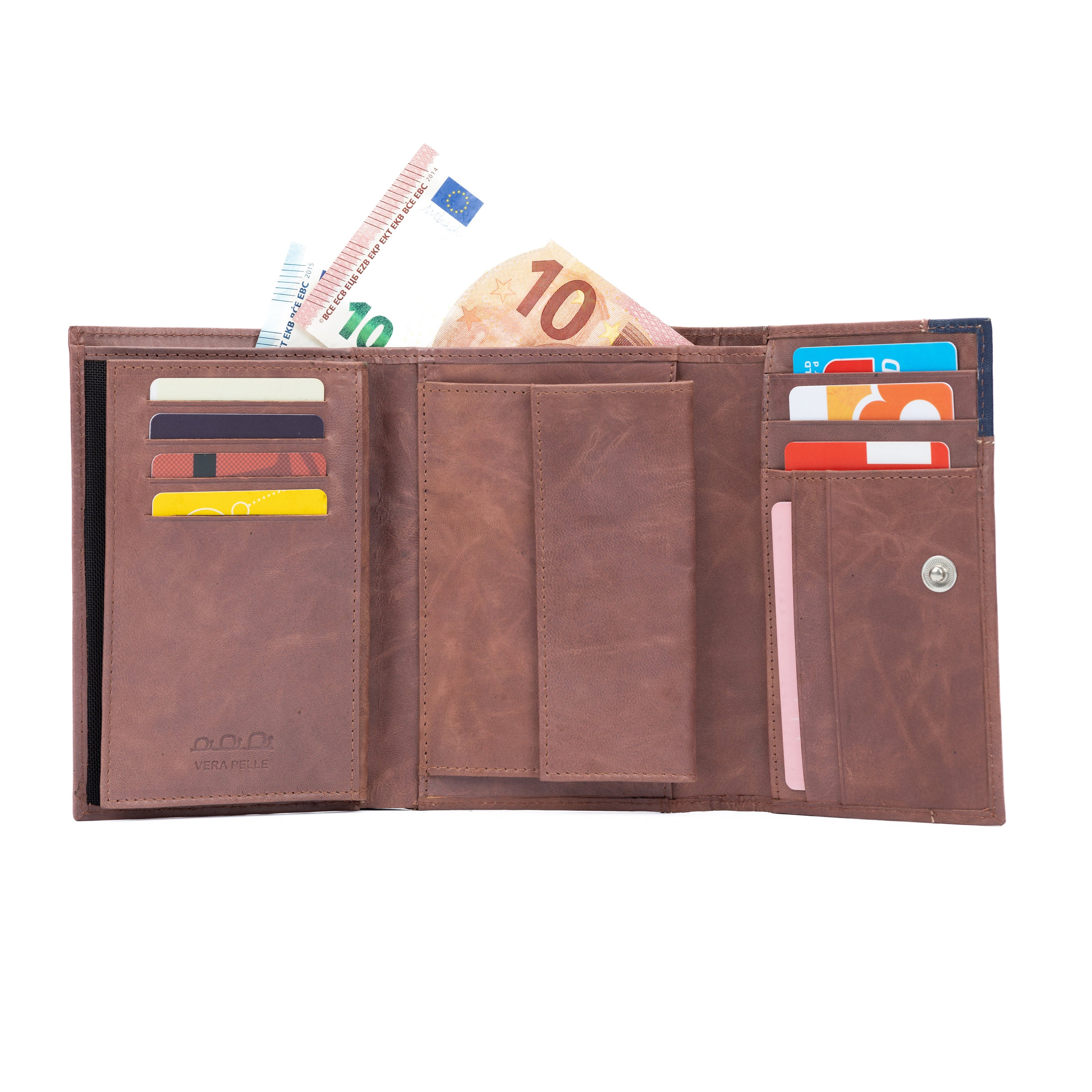 K11133XB | Women's Genuine Leather Wallet, Bordeaux Color