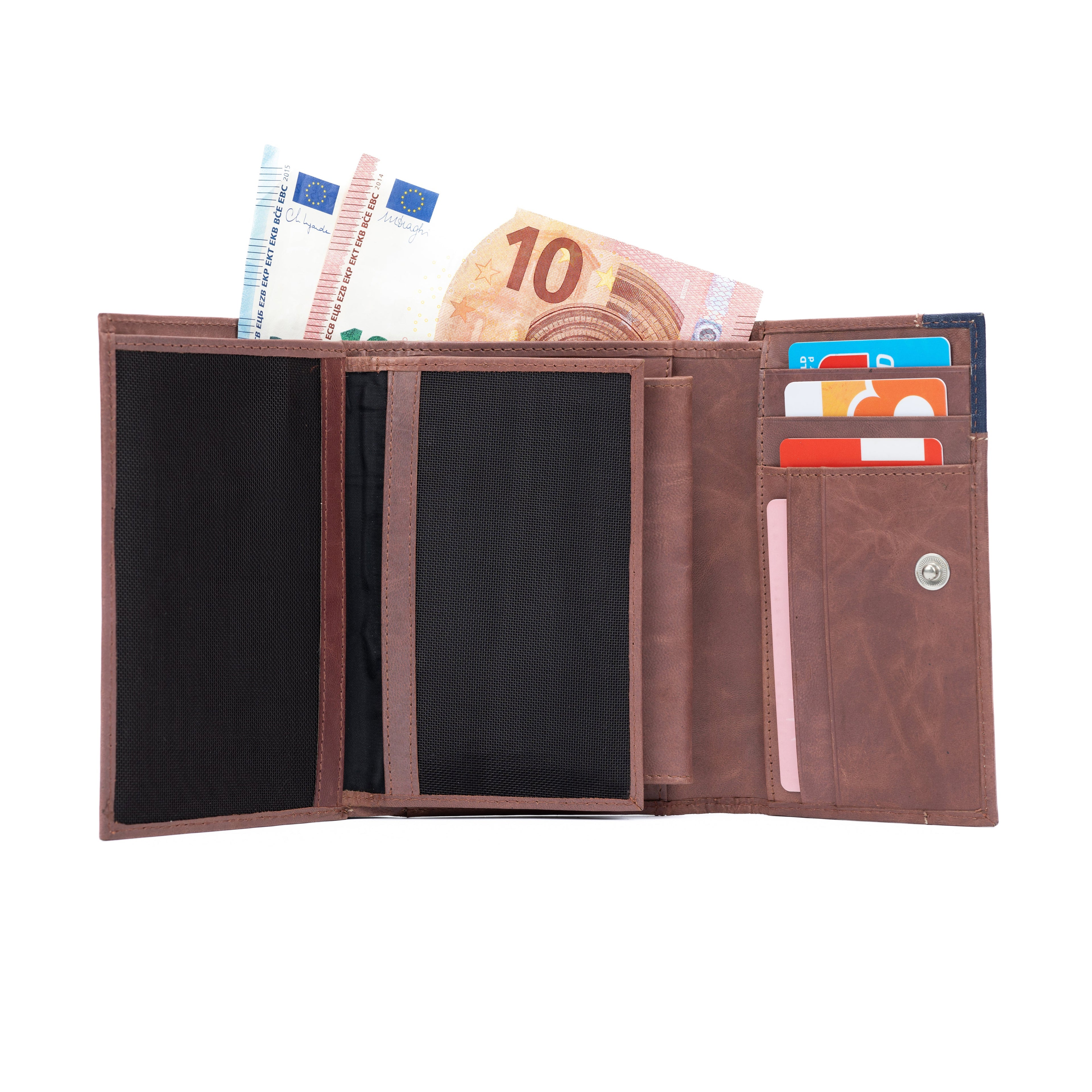 K11133XB | Women's Genuine Leather Wallet, Bordeaux Color