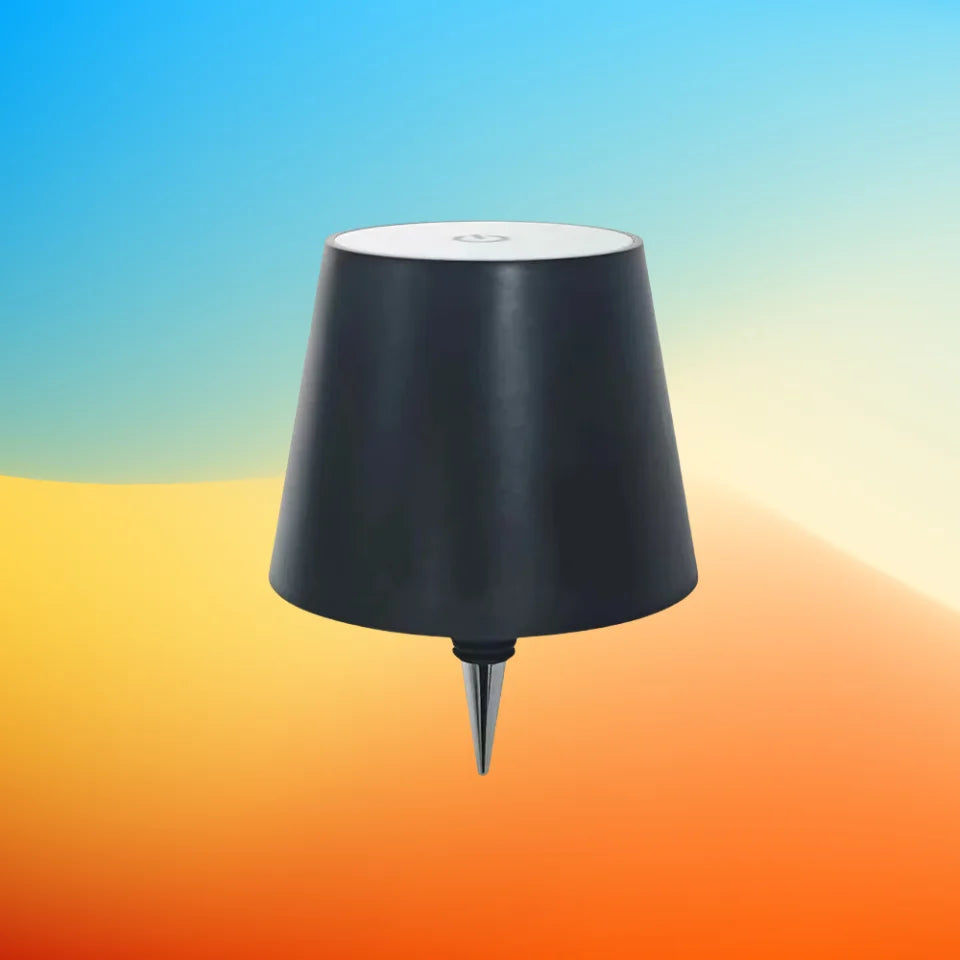 USB Charge Bottle Table Lamp Touch Control of 3 Colors and Stepless Dimming Night Lamp Suitable for Bar Wine Bottles Desk Lights