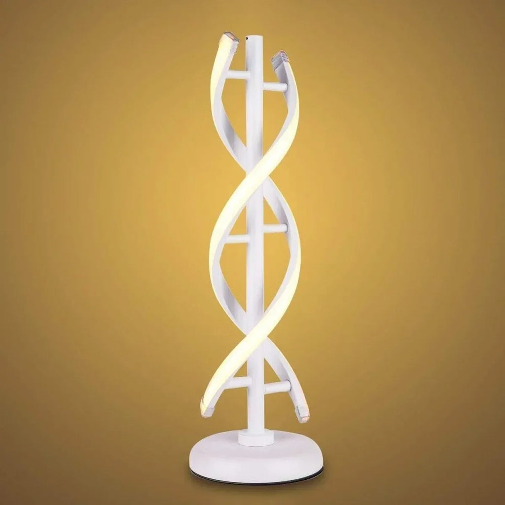 Minimalist creative floor lamp, bedroom living room personalized atmosphere lamp,Nordic minimalist LED circular curve floor lamp