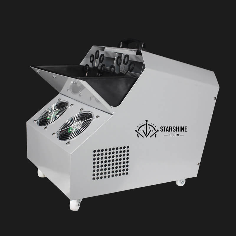 E8 200W Dual Wheel Bubble Machine for Stage & Weddings