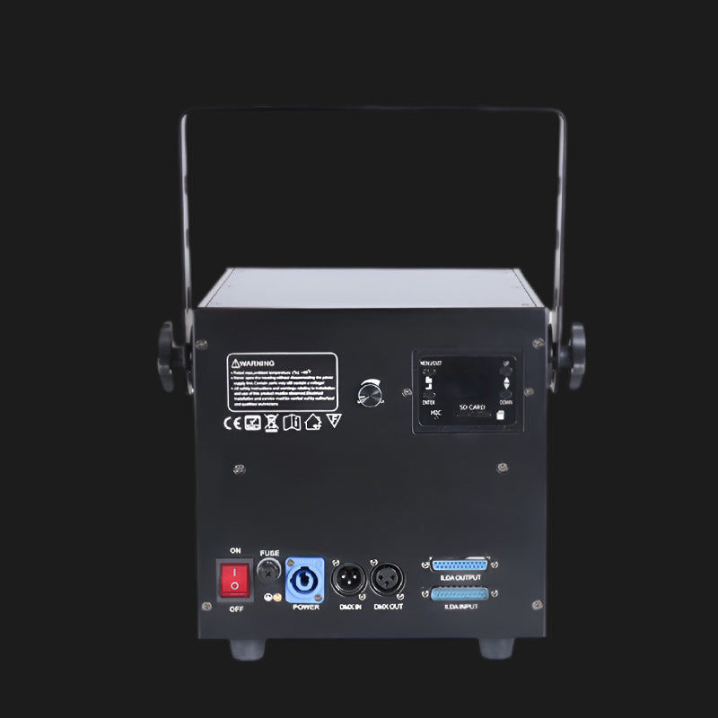 10w 20w 30k Galvanometer Full Color Animation Laser Light Projector