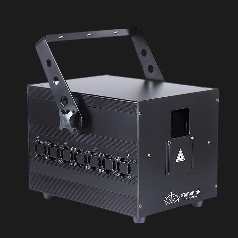 10w 20w 30k Galvanometer Full Color Animation Laser Light Projector