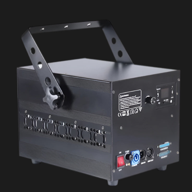 10w 20w 30k Galvanometer Full Color Animation Laser Light Projector