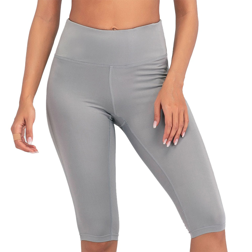 Sexy Women Stretch Biker Shorts Workout Leggings Neon Green Black Athletic Workout Fitness Jogger High Waist Yoga Shorts
