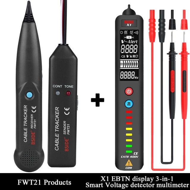 MS6812 Cable Tracker Tester Professional Line LAN detector UTP STP Telephone Wire Tracer Breakpoint location Diagnose Tone
