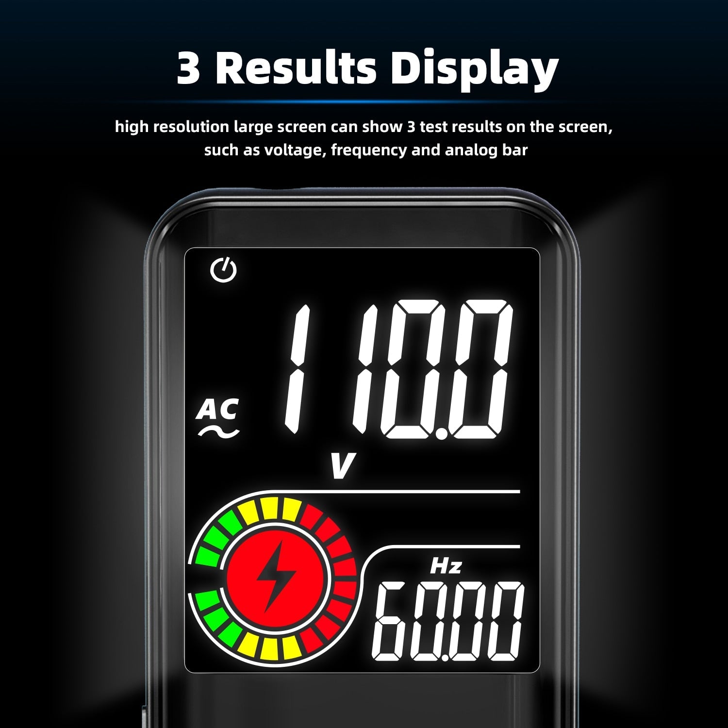 S10/11 Digital Multimeter 9999counts Smart DC AC Voltage Capacitor Ohm Diode NCV Hz Tester DMM with rechargeable battery