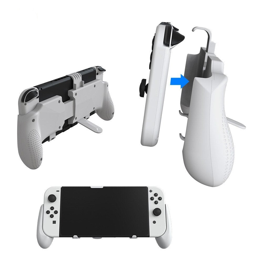 3in1 Grip Handle for Nintend Switch OLED/Switch Lite Console Stretch Game Holder Protective Shell Handle Case Accessories