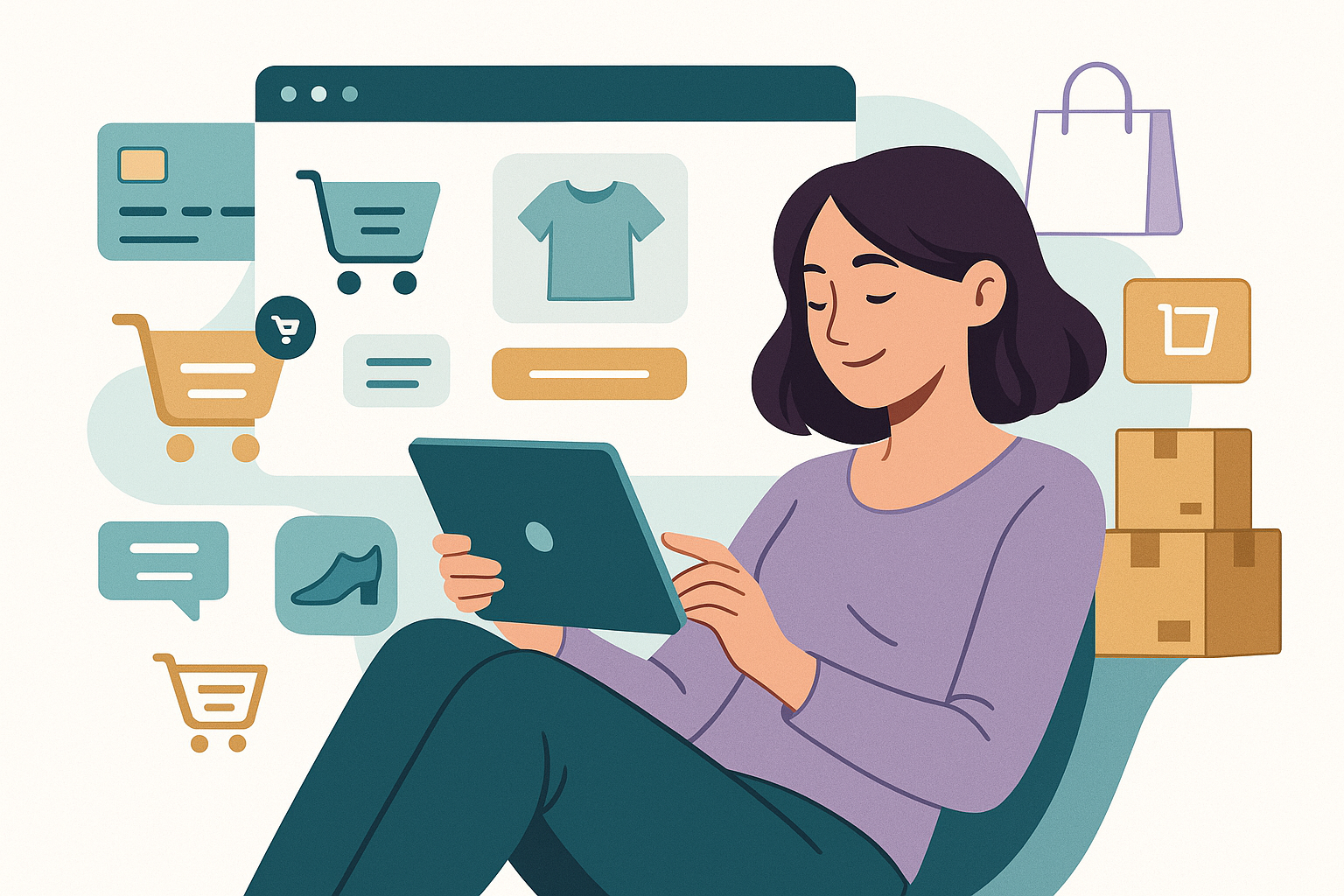 shopping online