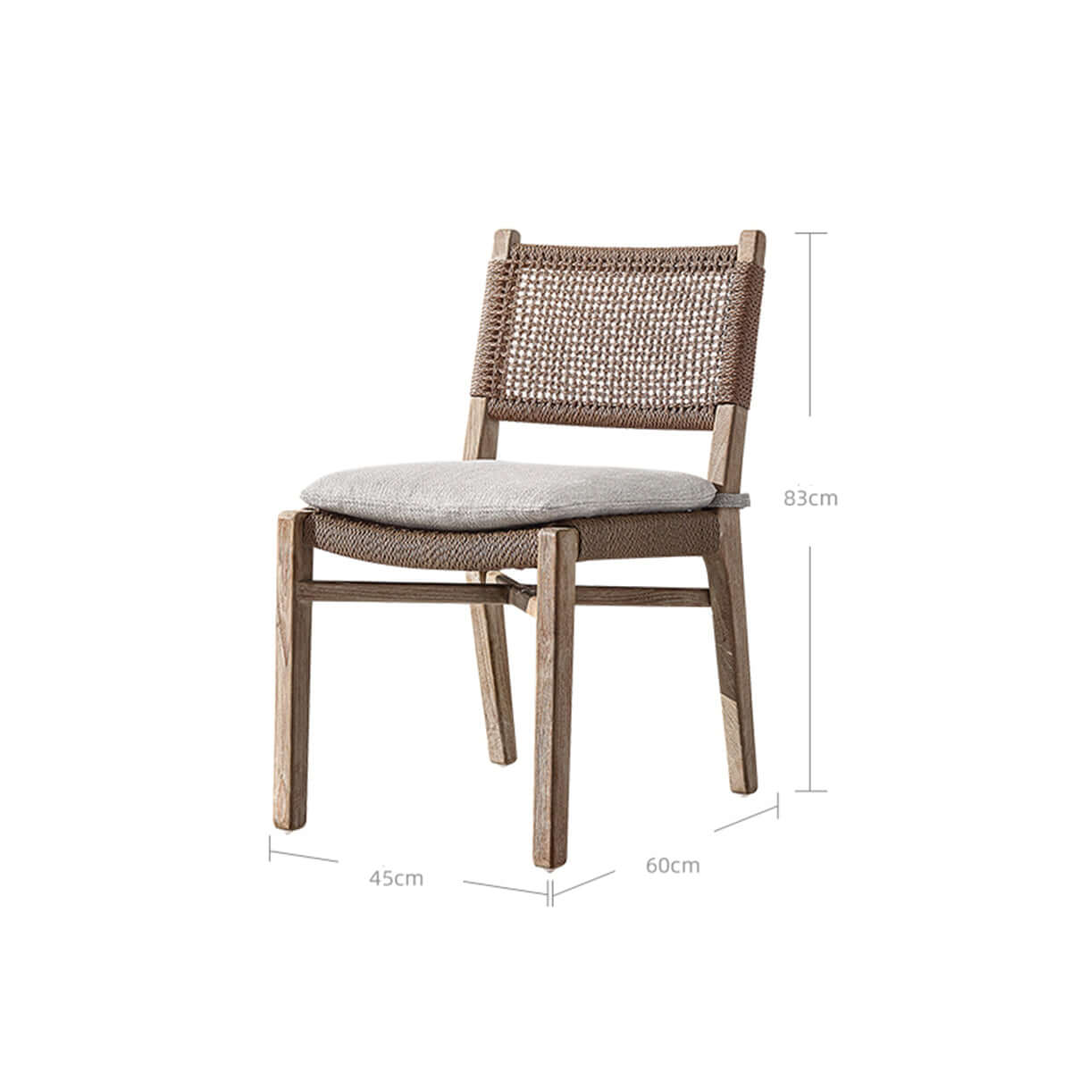 Valan Teak Woven Chair